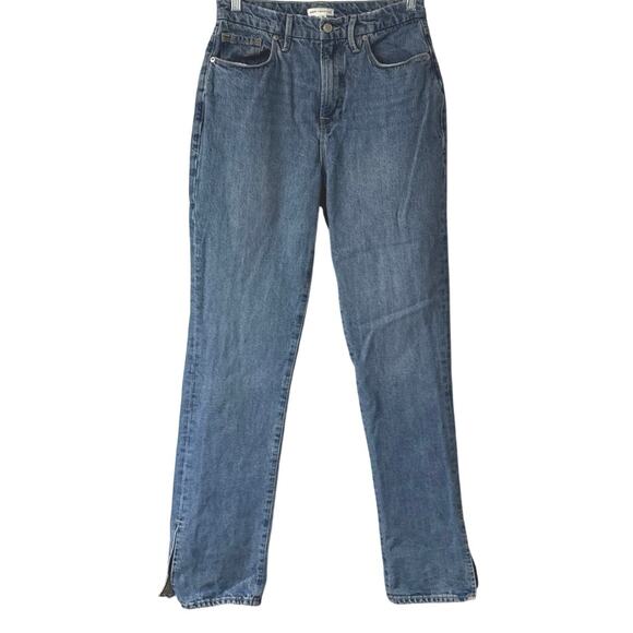 Good American Style GB999TFT Good Boy Jeans 32" Inseam Blue941 Women’s Size 4/27 - Picture 2 of 9